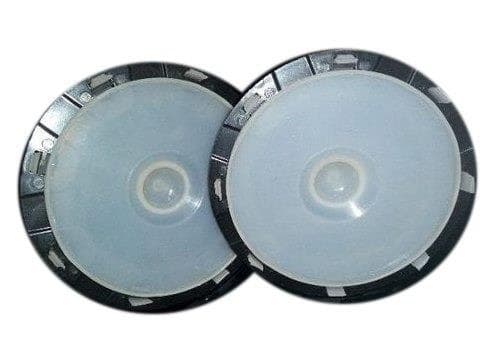 Fine bubble disc diffusers with EPDM membranes