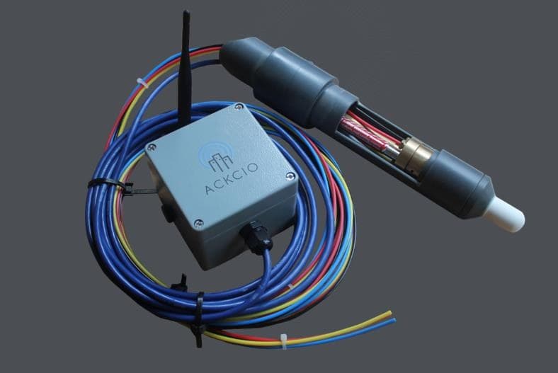 Electric piezometer instrument used for pore water pressure measurement